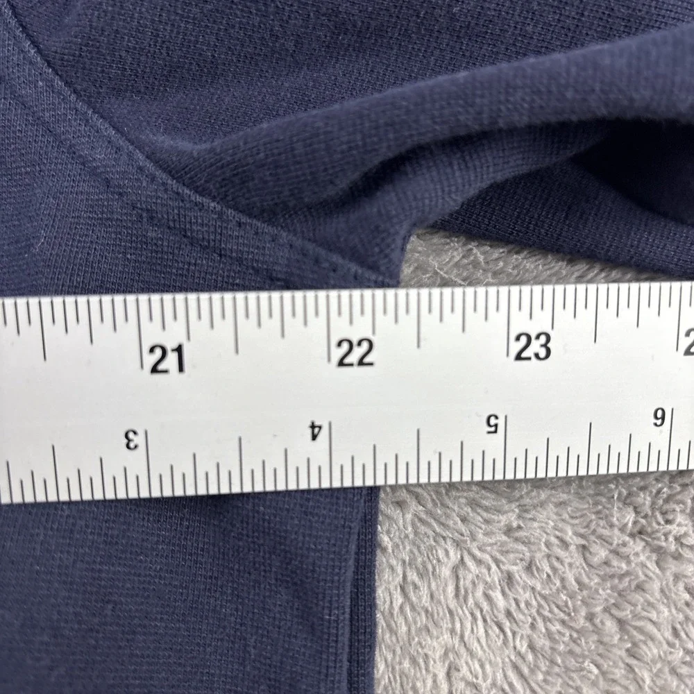Banana Republic Sweater Mens‎ XL Blue Black 1/4 Quarter Zip Pullover Sweater